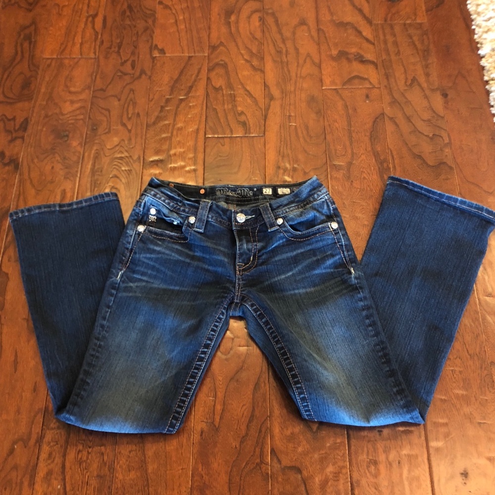 Miss Me Jeans Signature Boot Cut- 27 Inseam-30 1/2